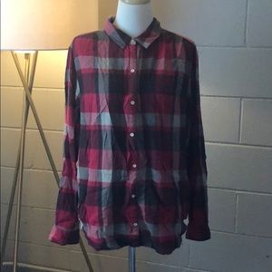 Anthropologie flannel button down